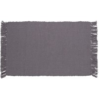 OBI Preproga iz bombaža Uni Temno siva 50 x 80 cm
