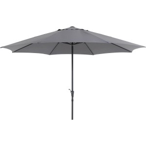 Vrtni senčnik Honolulu Ø 400 cm Antracit z vrtljivo ročico