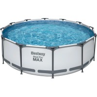 Bestway Bazen z jeklenim okvirjem Steel Pro MAX Ø 366 cm x 100 cm okrogel