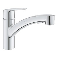 Grohe Armatura za pomivalno korito Start krom z iztegljivo dvojno prho