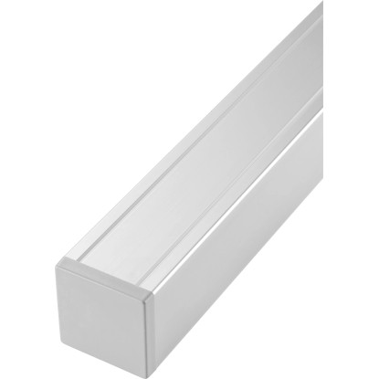 Aluminijast steber s pokrovom iz umetne mase