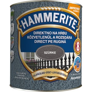 Hammerite Efekt lak za kovino Hammered siva 2,5 l