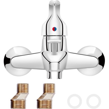 Kromirana armatura za kad Vitalis