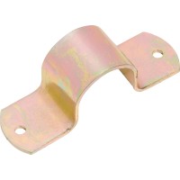 Cevna objemka rumeno pocinkana 125 mm x 40 mm