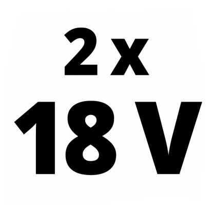 Einhell Power X-Change Starter Kit 2x 18 V (3 Ah) in polnilnik