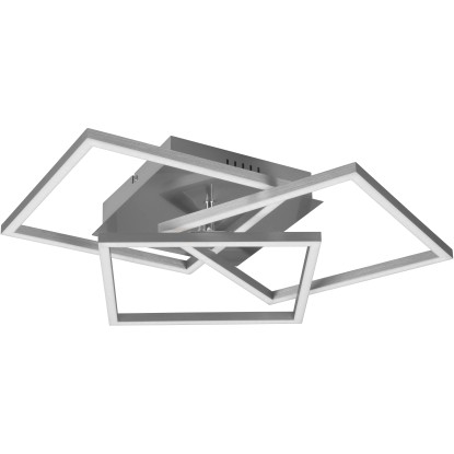 Trio LED stropna svetilka Mobile 28 W 3200 lm z zatemnitvijo nikelj mat