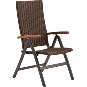 Zložljivi stol Davenport II z nastavljivim naslonjalom FSC®