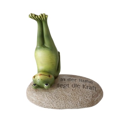 Boltze Figura Yoga 3 vrste sortirano 15 cm x 8 cm x 13 cm bež
