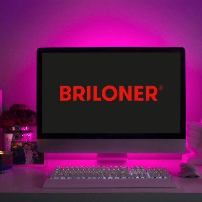 Briloner Gibljiv LED-trak 3 m samolepilen večbarven