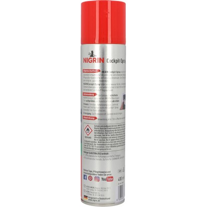 Nigrin Razpršilo za armaturno ploščo Vanilja 400 ml