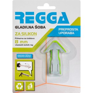 Regga Gladilna šoba za silikon zelena 5 mm
