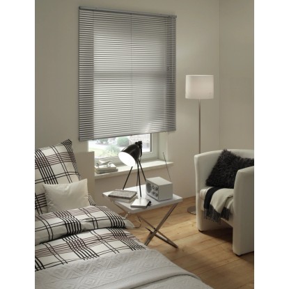 Gardinia Aluminijasta žaluzija 50 cm x 175 cm srebrne barve