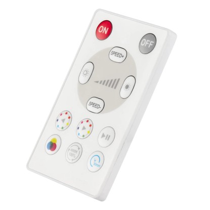 Brilliant Stropna LED-svetilka Velion bela Ø 29,3 cm