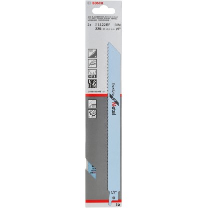 Bosch List za sabljaste žage Pro S 1122 BF Flexible for Metal 2 kosa
