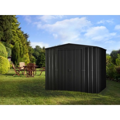 Globel Industries kovinska lopa 8x8 antracit Š x G: 234 cm x 237 cm