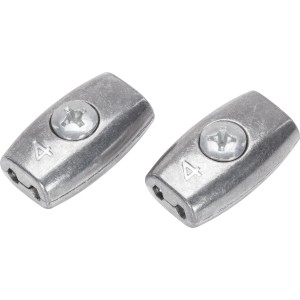 Sponka za vrv ovalna Ø 4 mm