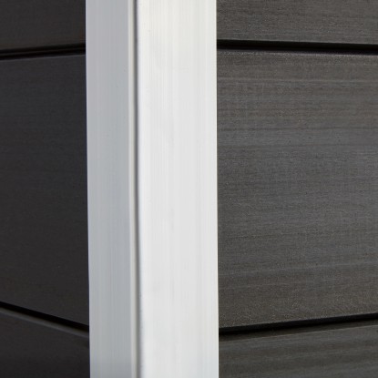 Visoka greda iz WPC 150 cm x 70 cm x 75 cm