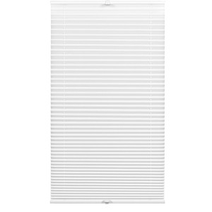 Gardinia Plise zavesa 60 cm x 130 cm bela