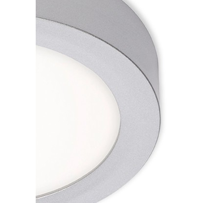 Briloner LED stropna in stenska svetilka Fire mat kromirana Ø 17 cm