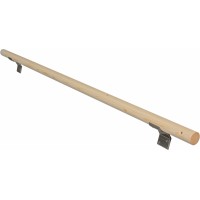 Ograjni ročaj Komplet Smreka Ø 4 cm x 150 cm