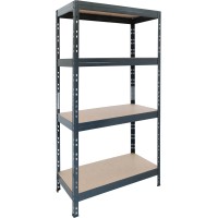 Ar Shelving Vtični regal za težka bremena Rivet S 180cm x 75cm x 35cm 4B siv