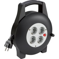 Kabelski boben XP19-D1 črn 5 m