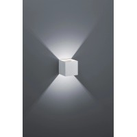 Trio LED stenska svetilka Louis ščetkani aluminij z 1-spotoma 4,3 W