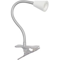 LED-svetilka s ščipalko bela by jedi