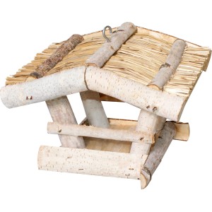 Ptičja hišica Strešica iz vejic 19 cm x 24 cm