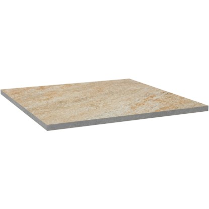 Terasna plošča iz porcelanskega kamna Manhatten Bež 60 x 60 x 2 cm 2 kosa