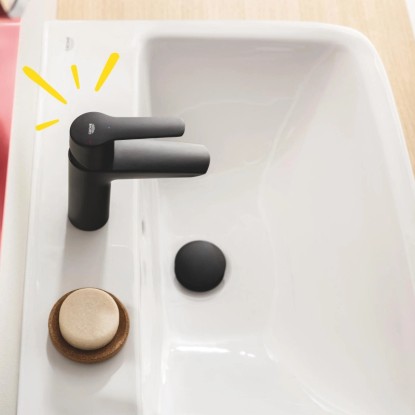 Grohe QuickFix Armatura za umivalnik enoročna mešalna Start S črna