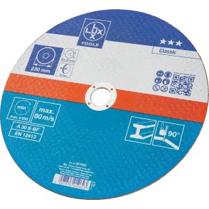 LUX-TOOLS Tkivna rezalna plošča Classic kovina premer 230 mm debelina 3 mm