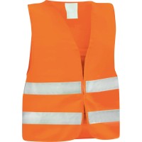 Odsevni telovnik univerzalen oranžen XL