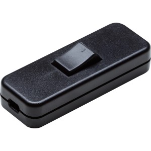 OBI Vrvično vmesno stikalo črne barve 10 A