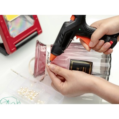 Pištola za vroče lepljenje 30 W s 5 lepilnimi vložki