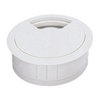 Hettich Kabelski prehod Ø 60 mm Plastika Bela