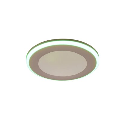 Trio Vgradna LED-svetilka Argus 1-plamenska bela mat Ø 8,2 cm