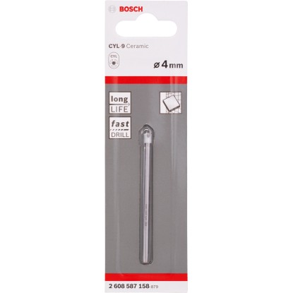 Bosch Sveder za ploščice CYL-9 Ceramic 4 mm x 70 mm