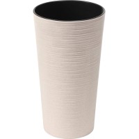 Cvetlični lonec Lilia Eco Dluto Ø 30 cm x 57 cm bel