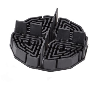 Nosilec plošč GS Terrassen 20 mm, črn, 20 kosov