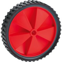 Lahko kolo plastično platišče terenski profil Ø 150 mm 25 kg rdeče