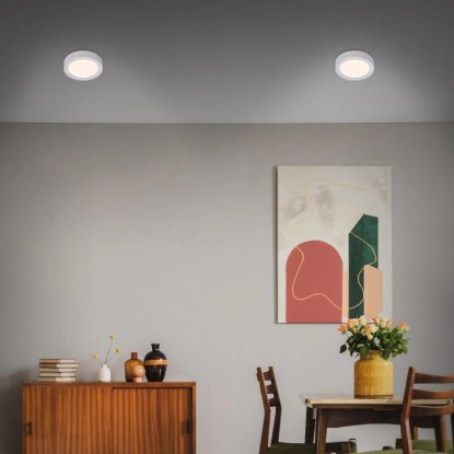 Briloner LED stropna in stenska svetilka Fire mat kromirana 12 W 3,2 cm x 17 cm