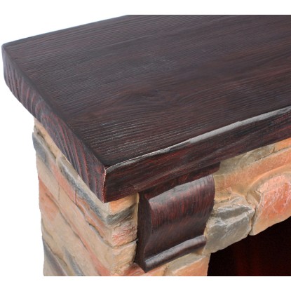 EL Fuego Električni kamin Kitzbühel Kamen z grelnikom 1,8 kW