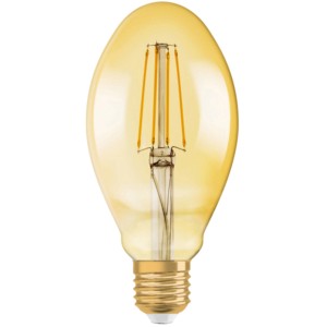 Osram LED-sijalka 1906 ovalne oblike E27/4,5 W (470 lm) topla bela