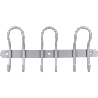 Siro Letvica s kljukicami 1783 kovina aluminij dolžina 300 mm 6 kavljev