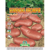 l'ortolano Krompir Kifeljčar rdeči 80 kos