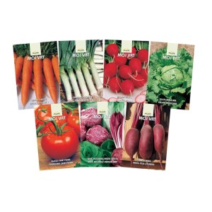 Semenske vrečke vrtnin Moj vrt več vrst