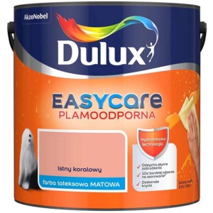Dulux Pralna barva za stene Easycare Veritable Coral 2,5 l