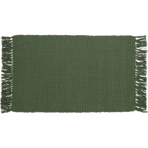 OBI Preproga iz bombaža Uni Temno zelena 50 x 80 cm