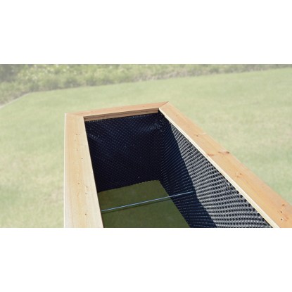 Weka Visoka greda z omarico Natur